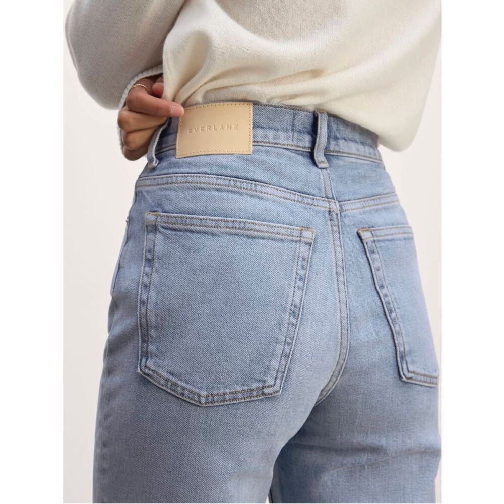 New Everlane THE WAY-HIGH® JEAN in Salt Water Size 29L - Picture 3 of 14